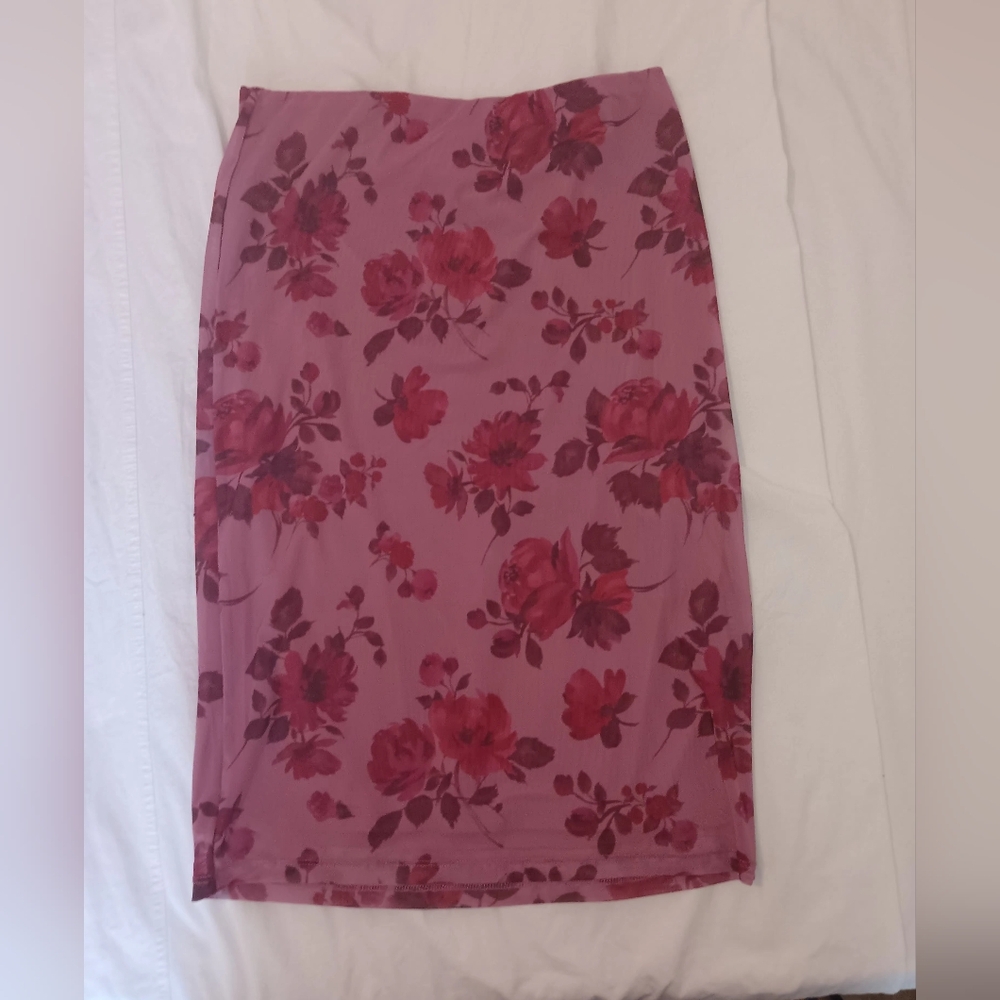 Floral midi skirt!! - Picture 2 of 6